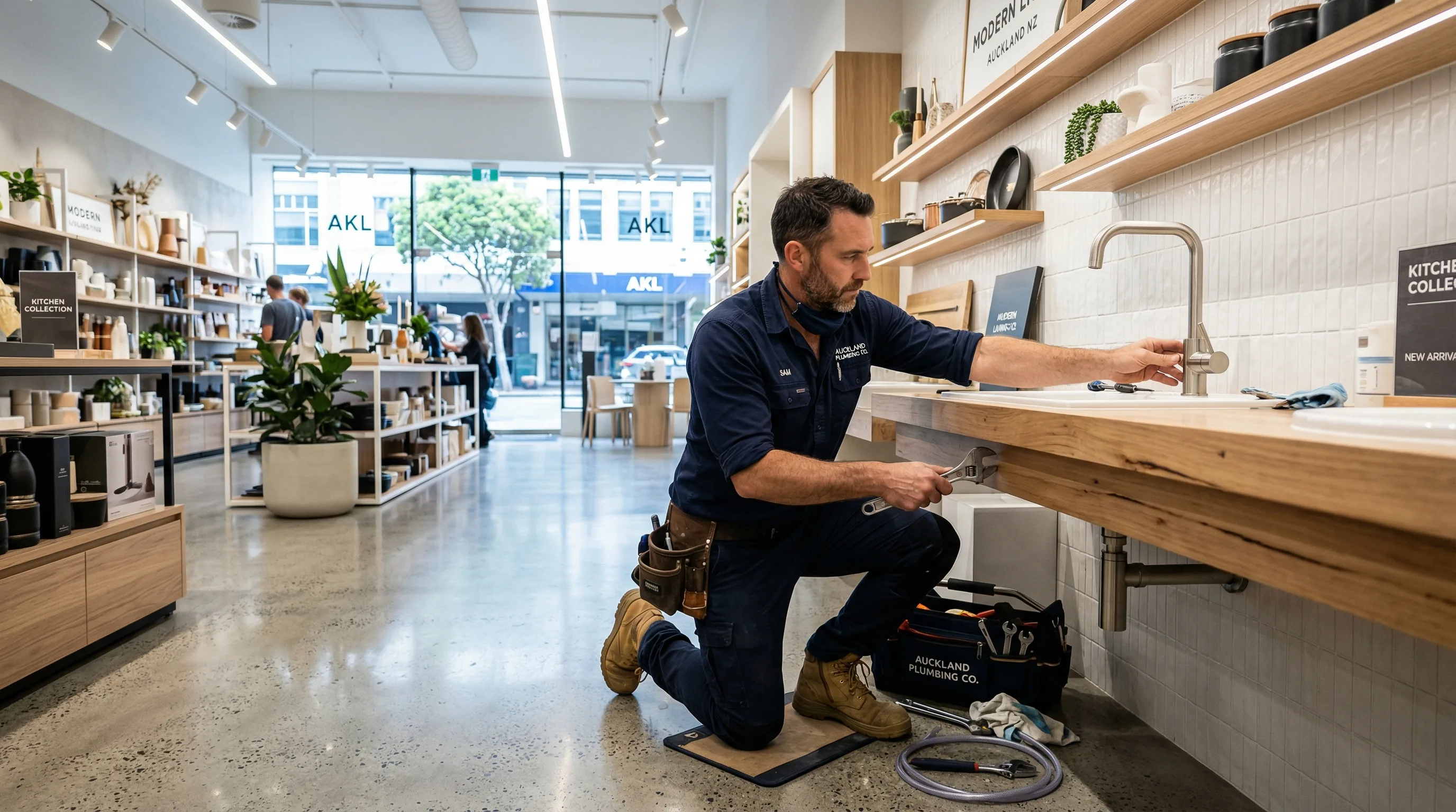 Plumbing for Stores & Shops services in Auckland