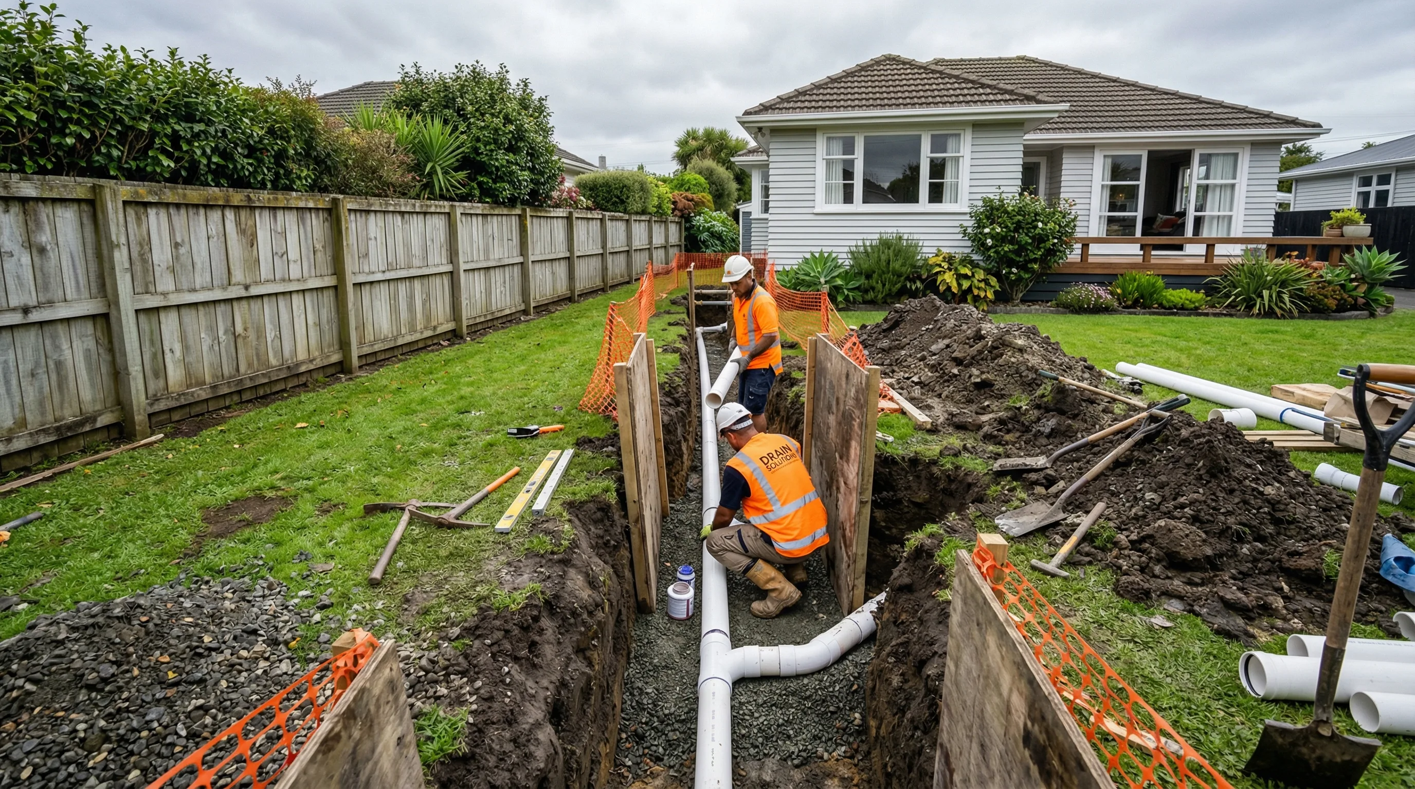 Drain Laying services in Auckland